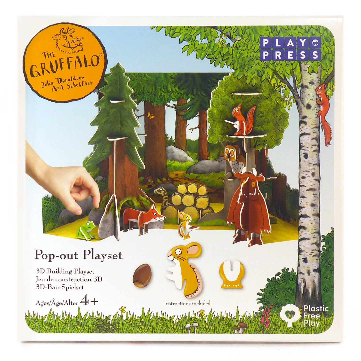 The Gruffalo Pop-Out Playset