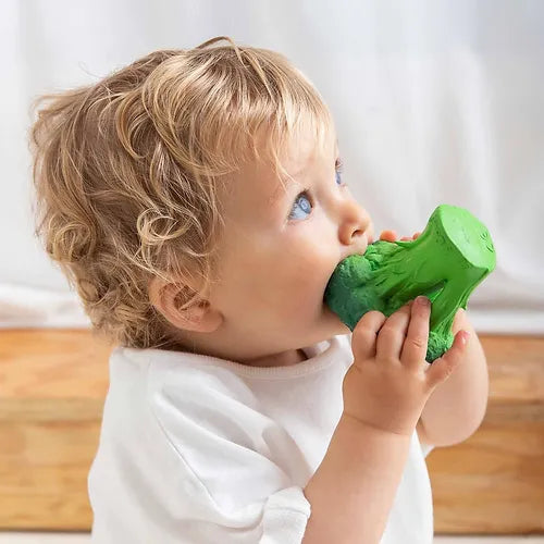 Brucy the Broccoli Natural Baby Teether
