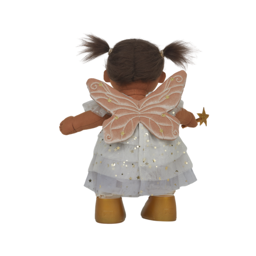 Olli Ella Dinkum Doll Fairy Outfit Set - Pearl