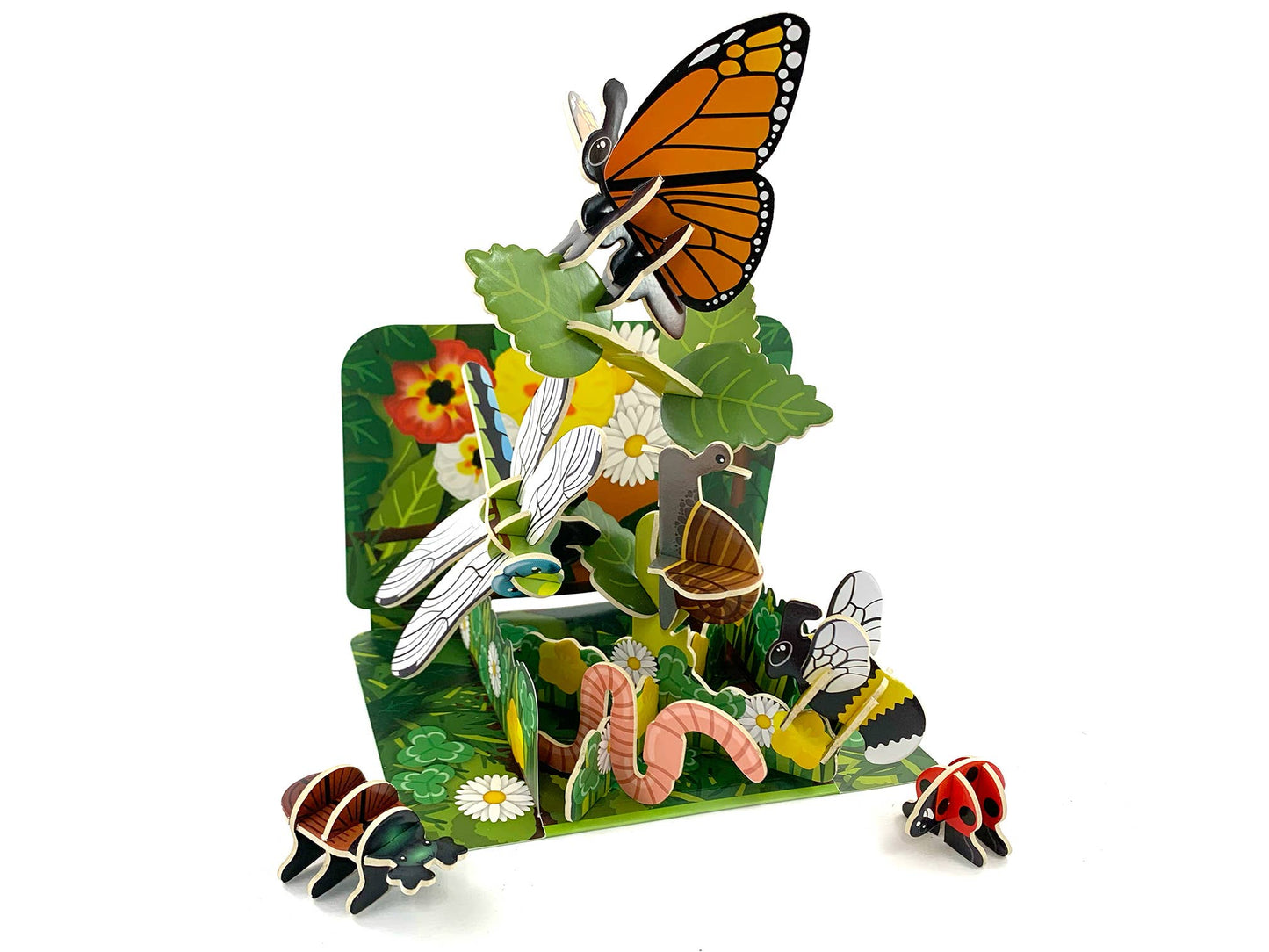 Garden Insects Pop-Out Playset