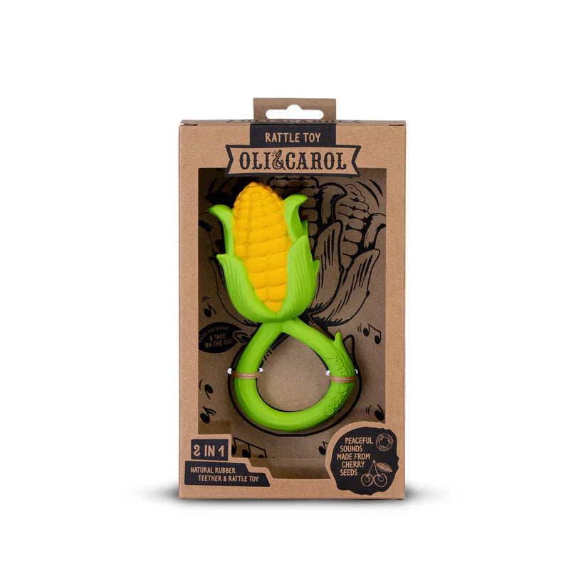 Corn Teether & Rattle