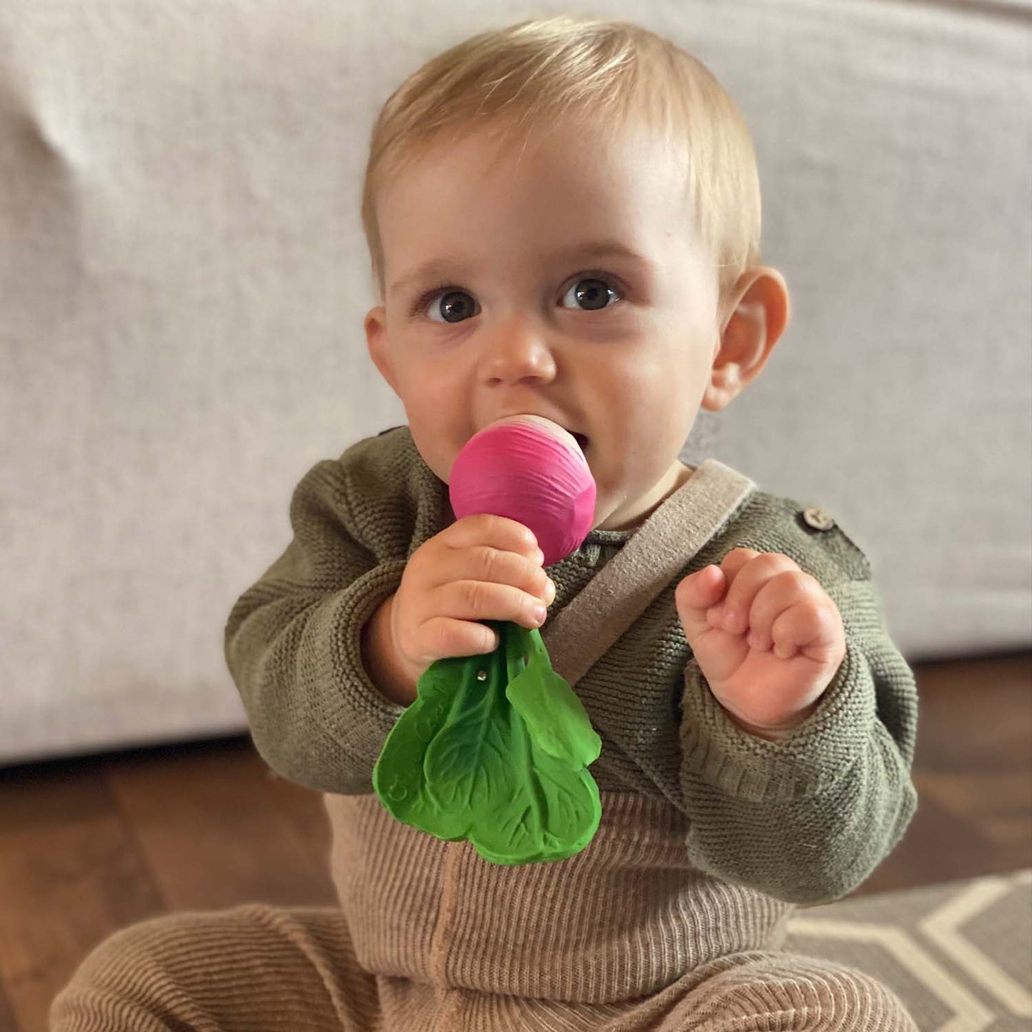 Ramona the Radish Natural Baby Teether