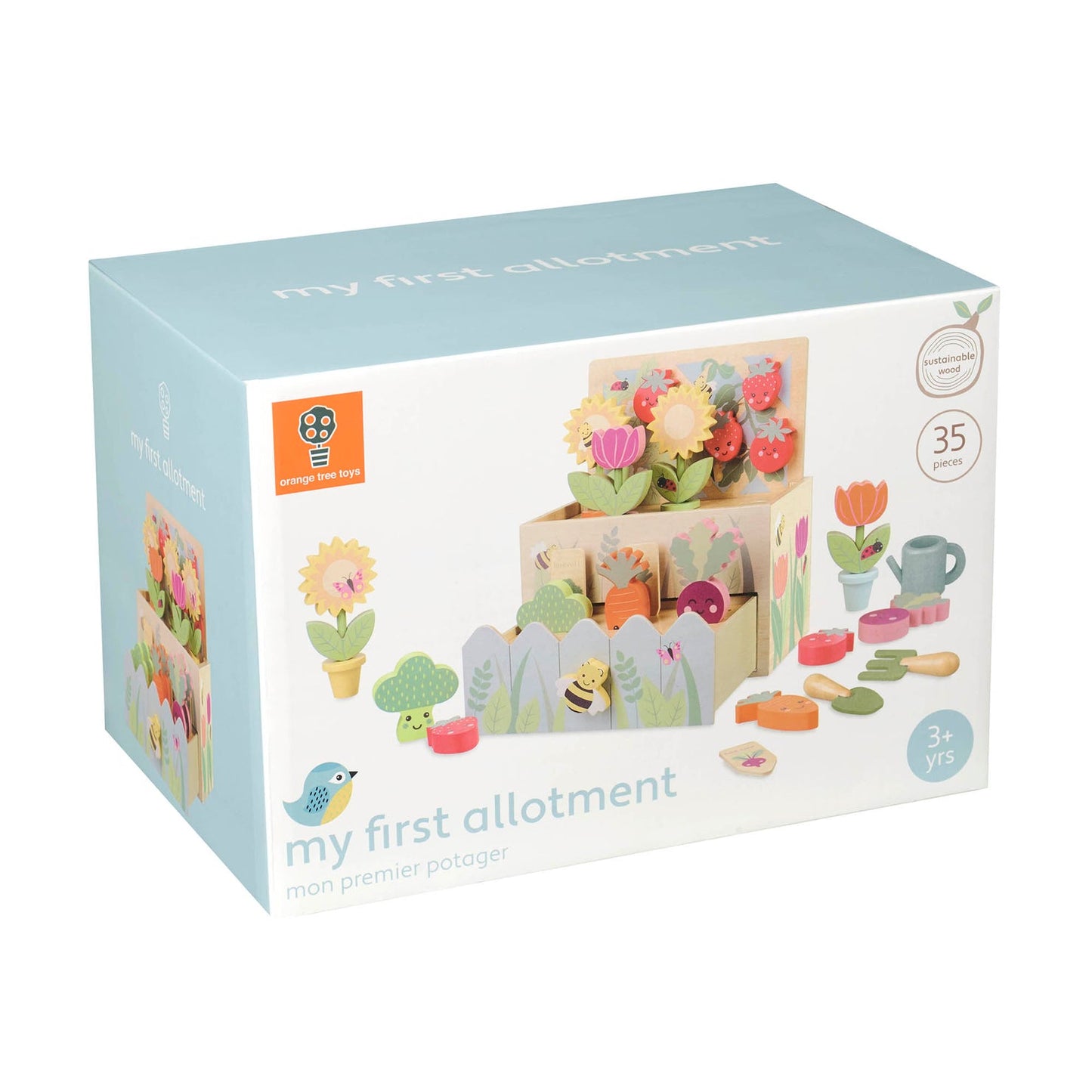 Grow & Play Wooden Gardening Bundle