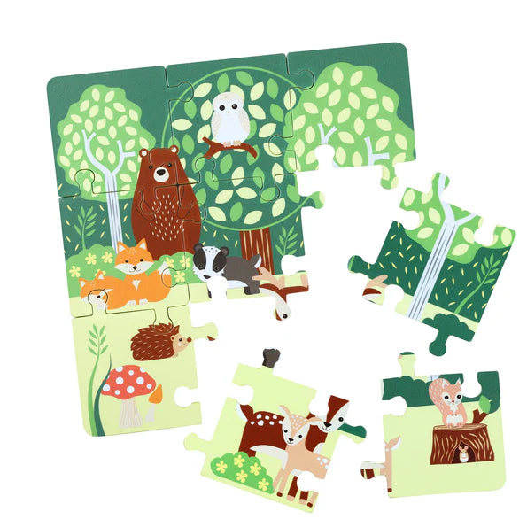 Woodland Animal Puzzle (9 Piece)