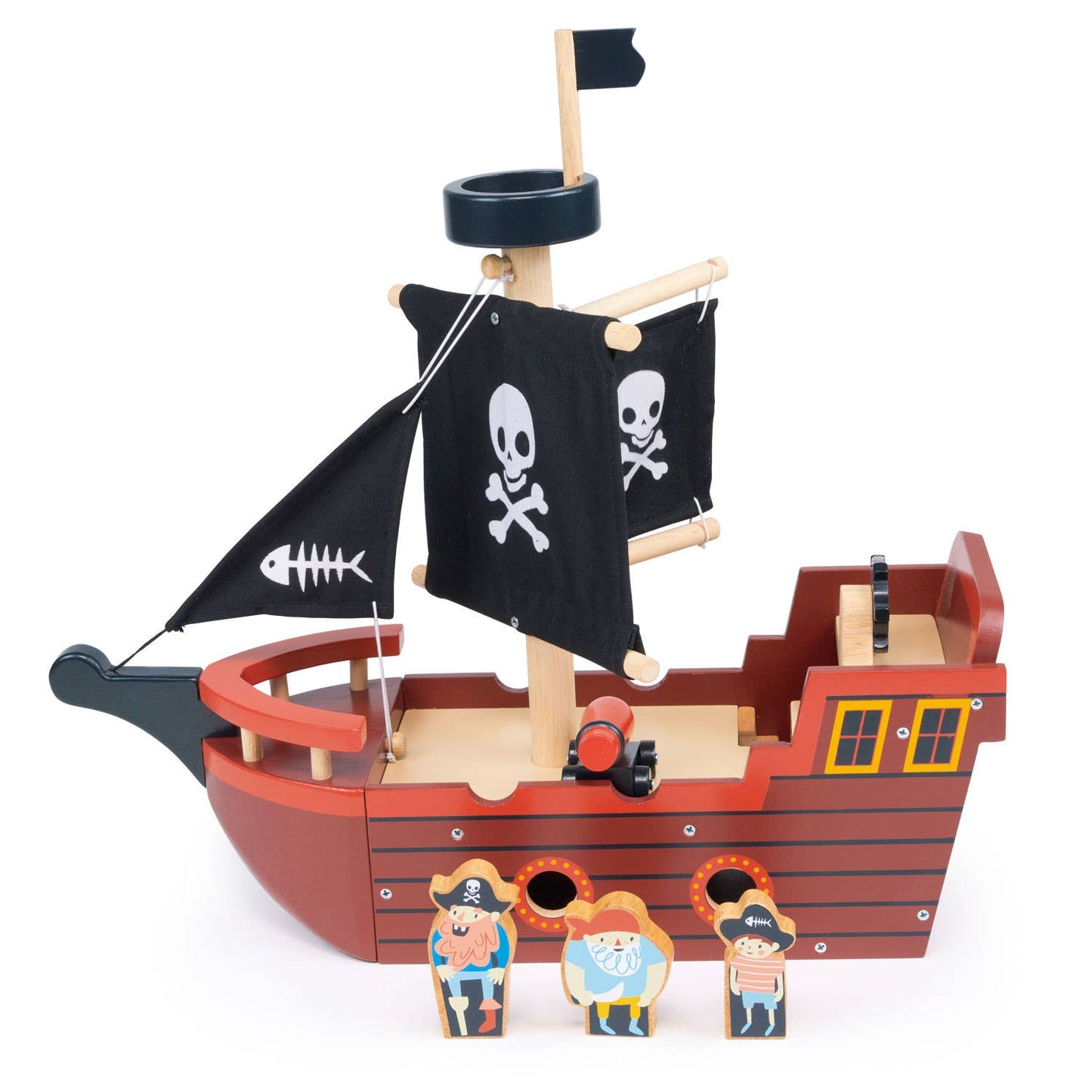 Large Fishbones Pirate Ship