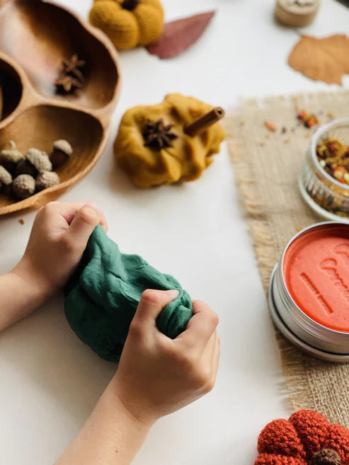 Autumn Air Teal Sensory Dough (Sea Breeze Scented)