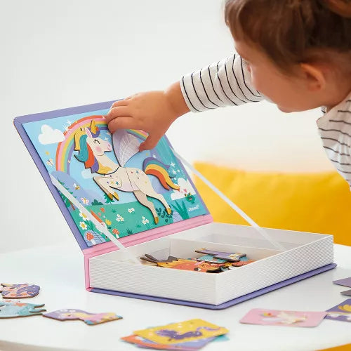 Janod Unicorns Magnéti'book