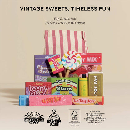 Retro Sweets and Candy Roleplay Set