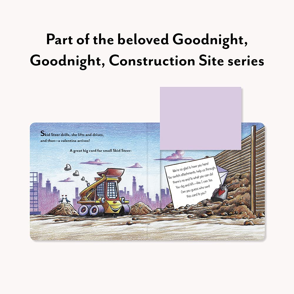 Construction Site: You're Just Right - A Valentine Lift-the-Flap (Board Book)