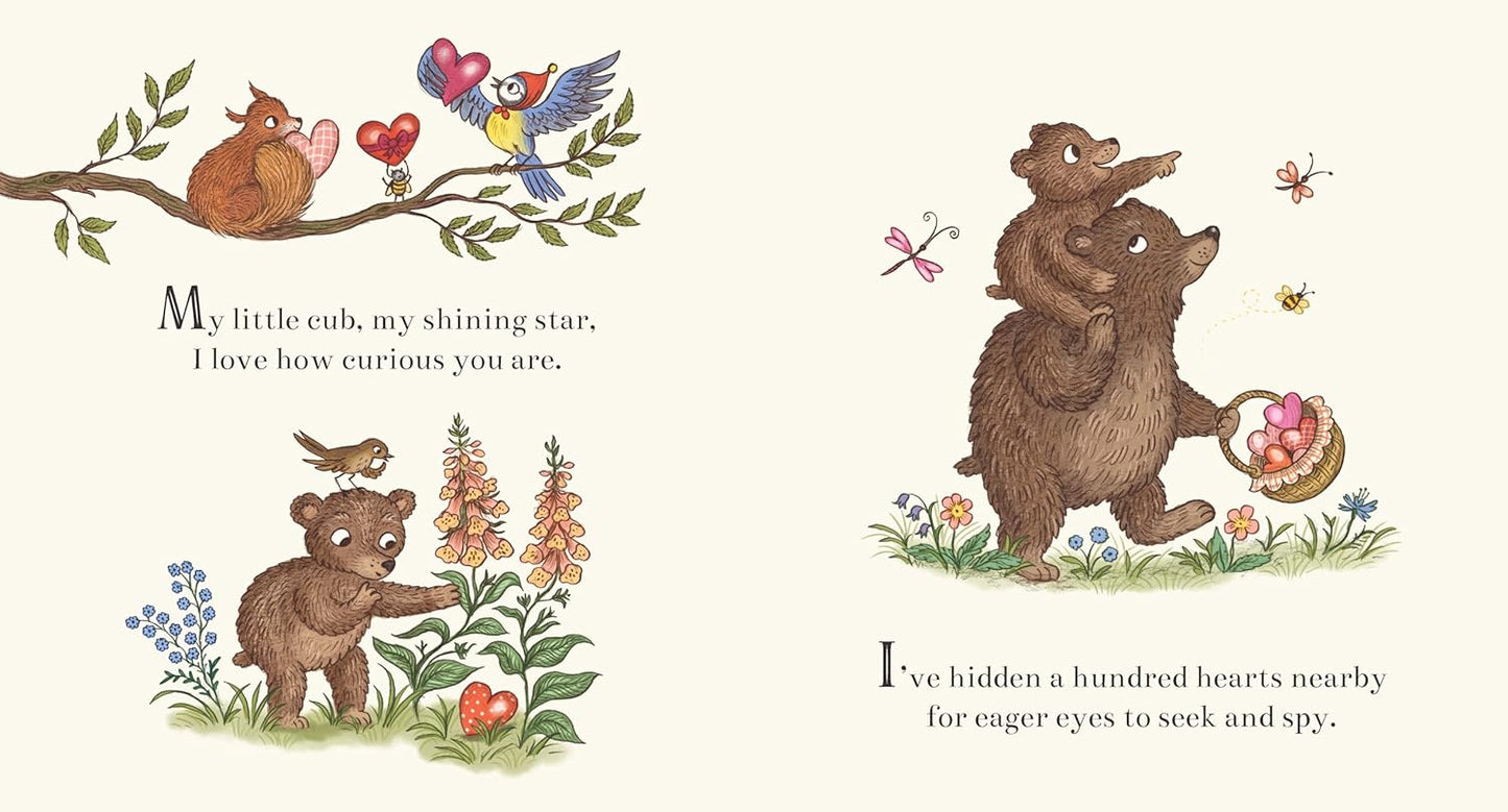 Brown Bear: I Love You Always – 100 Hearts to Spot (Board Book)