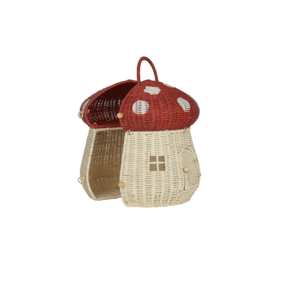 Olli Ella Mushroom Doll House - Red