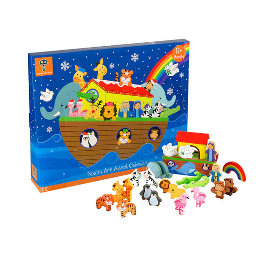 Noah’s Ark Wooden Advent Calendar