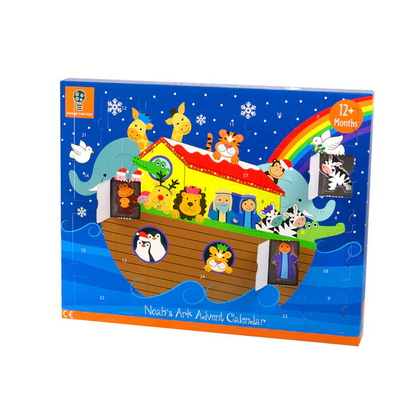 Noah’s Ark Wooden Advent Calendar