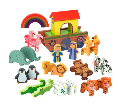 Noah’s Ark Wooden Advent Calendar