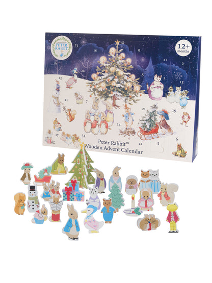 Peter Rabbit™ Wooden Advent Calendar