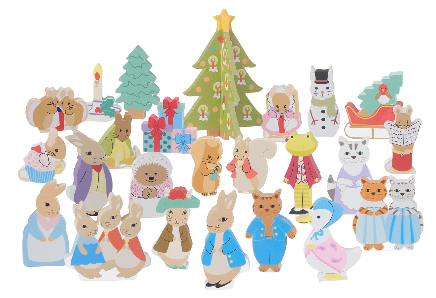 Peter Rabbit™ Wooden Advent Calendar