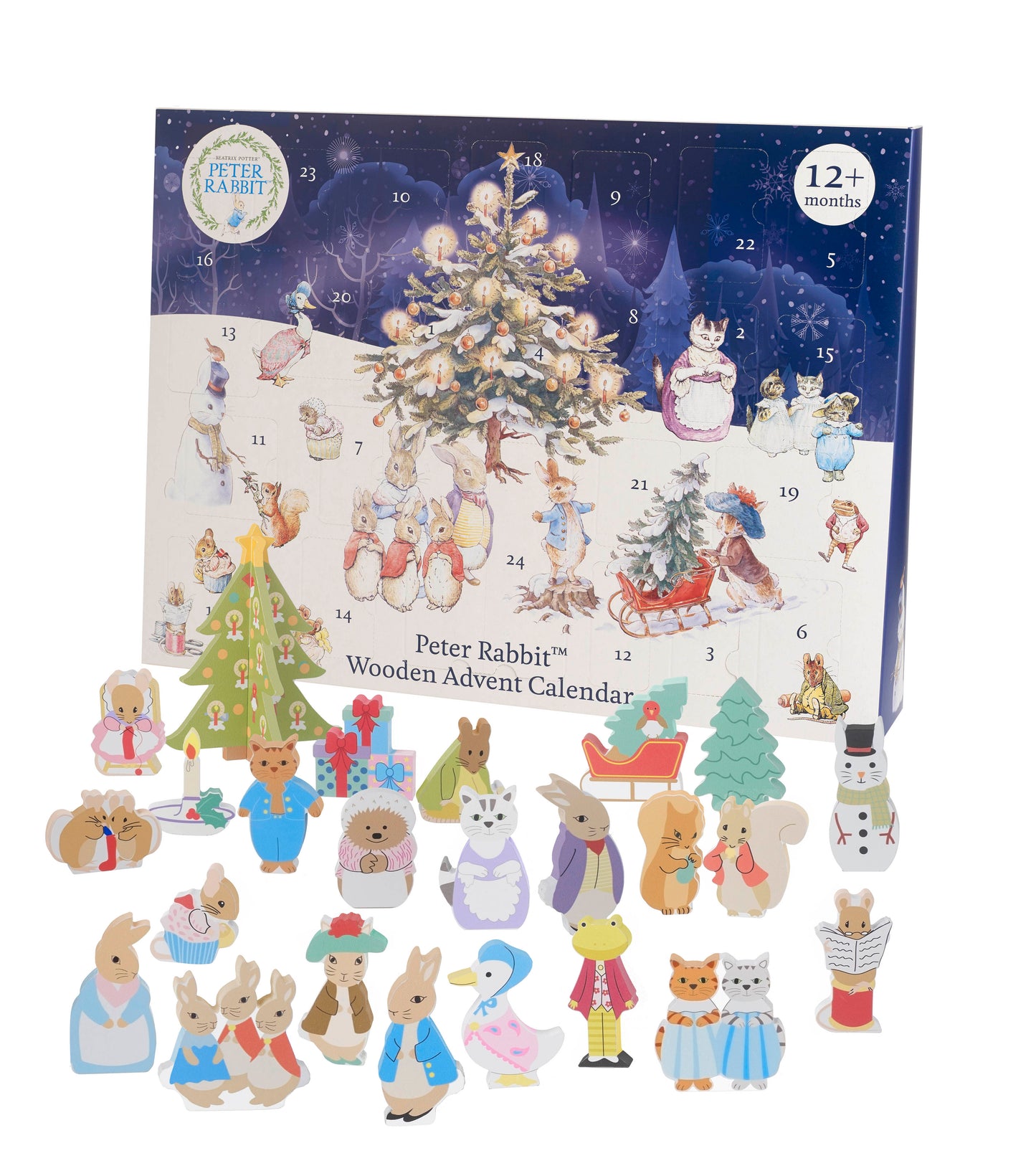 Peter Rabbit™ Wooden Advent Calendar