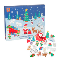 Winter Wonderland Wooden Advent Calendar
