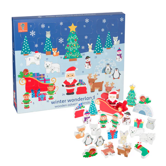 Winter Wonderland Wooden Advent Calendar