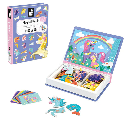 Janod Unicorns Magnéti'book