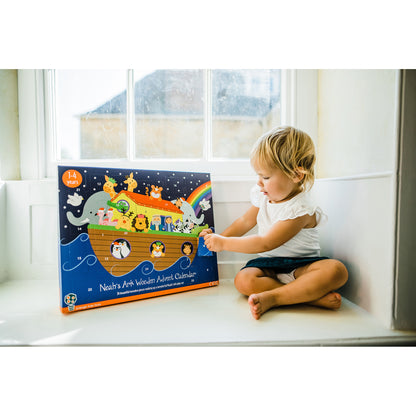 Noah’s Ark Wooden Advent Calendar